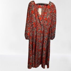 Bloomchic Floral Long Sleeve Dress